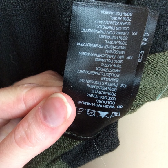 Thin knit striped dress - Picture 5 of 5